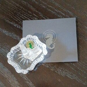 Waterford Crystal Seahorse Accent Piece